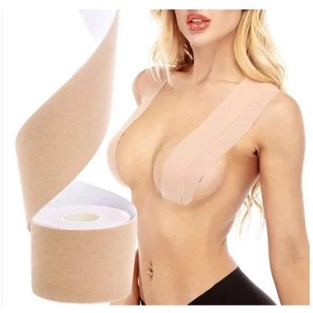 Sutiã Adesivo Fita Boob Taype levanta Seios BooB Up Invisível