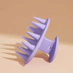 KIT 3 Escova De Lavar Cabelo de Silicone Auxilia O Crescimento Diminui A Quebra