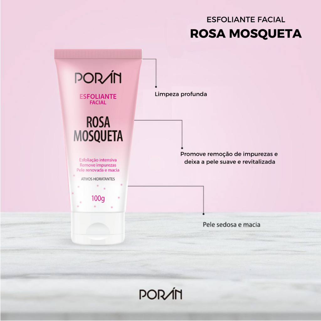 Kit skin care limpeza de pele rosa mosqueta