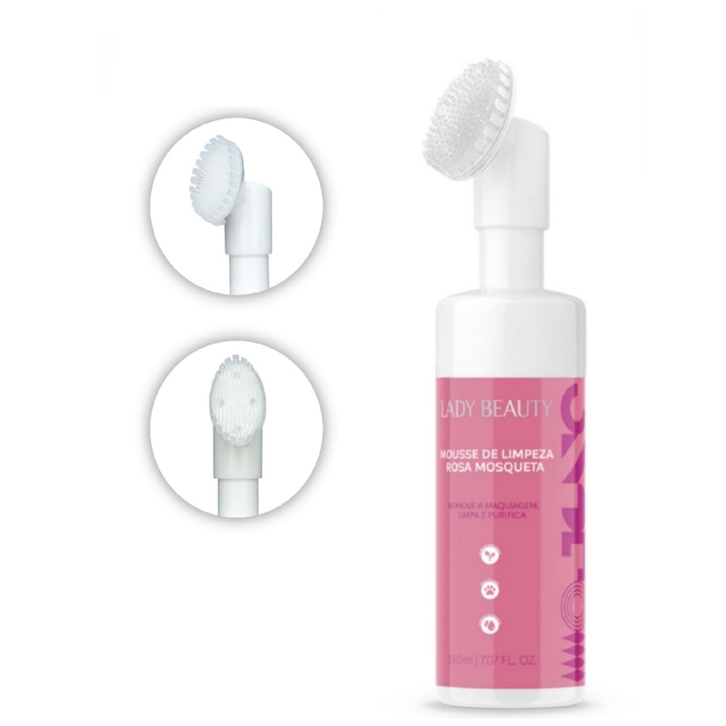 Kit skin care limpeza de pele rosa mosqueta