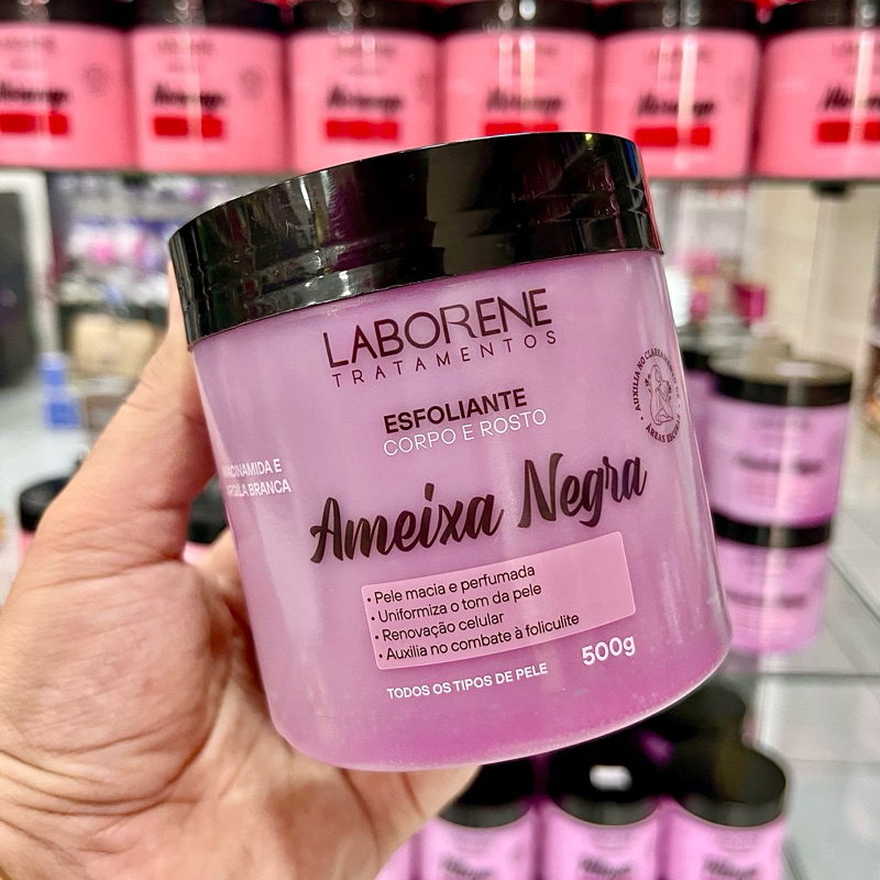 Esfoliante Corporal e Facial Laborene – Clareia, Hidrata e Perfuma a Pele