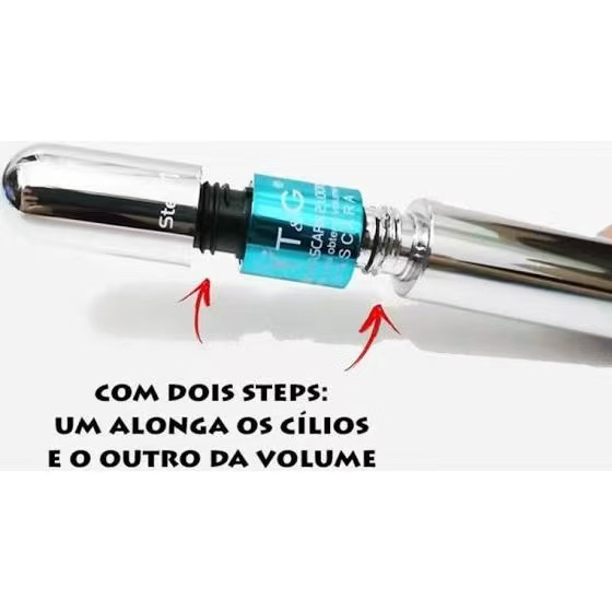 Máscara Para Cílios A Prova D’Água 2 em 1 4D Tango