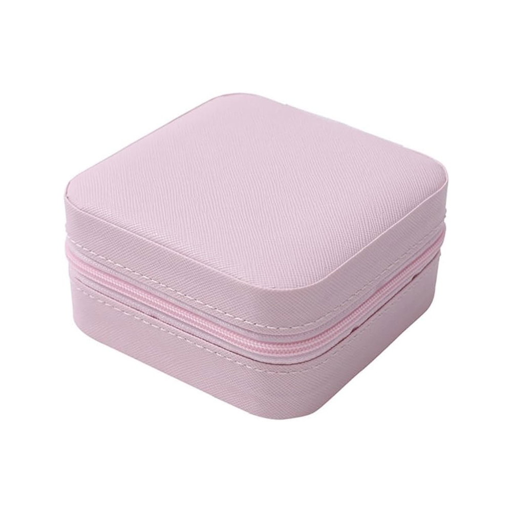 Porta-Jóias Mini Estojo com Bolsa – Organizador de Colares, Brincos e Anéis | Ideal para Viagens e Uso Diário