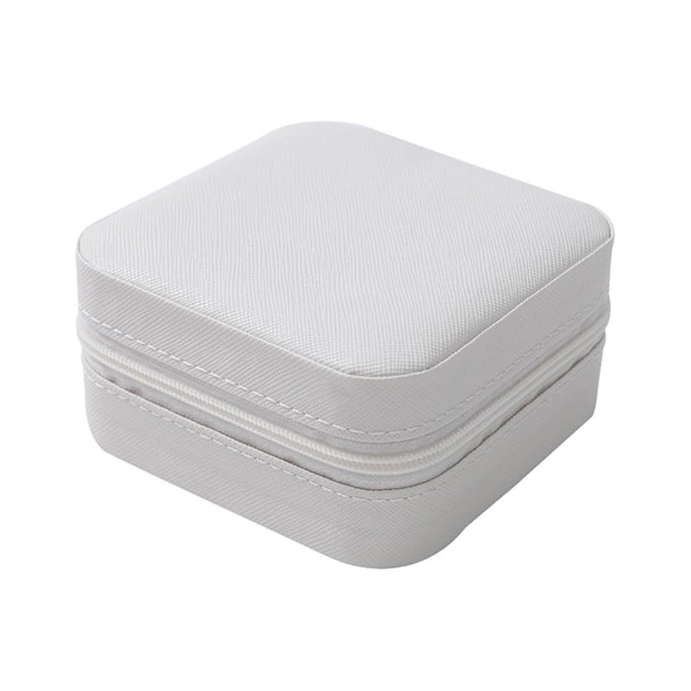 Porta-Jóias Mini Estojo com Bolsa – Organizador de Colares, Brincos e Anéis | Ideal para Viagens e Uso Diário