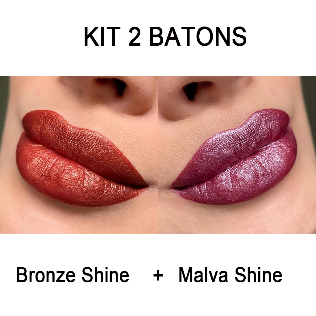 Batom Bala Bastão Dia a Dia Mahav – Cremoso e Cintilante