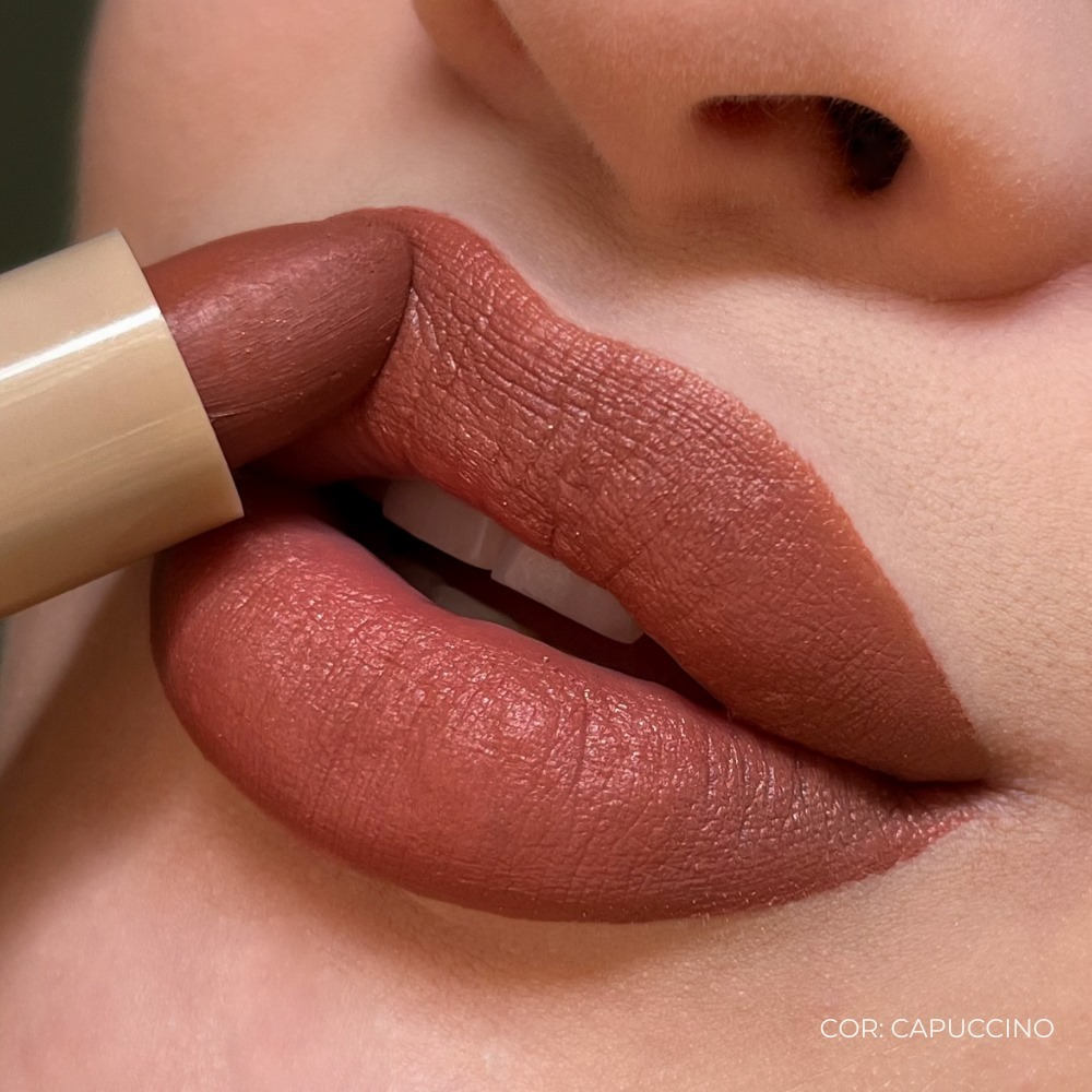 Batom Bala Bastão Dia a Dia Mahav – Cremoso e Cintilante