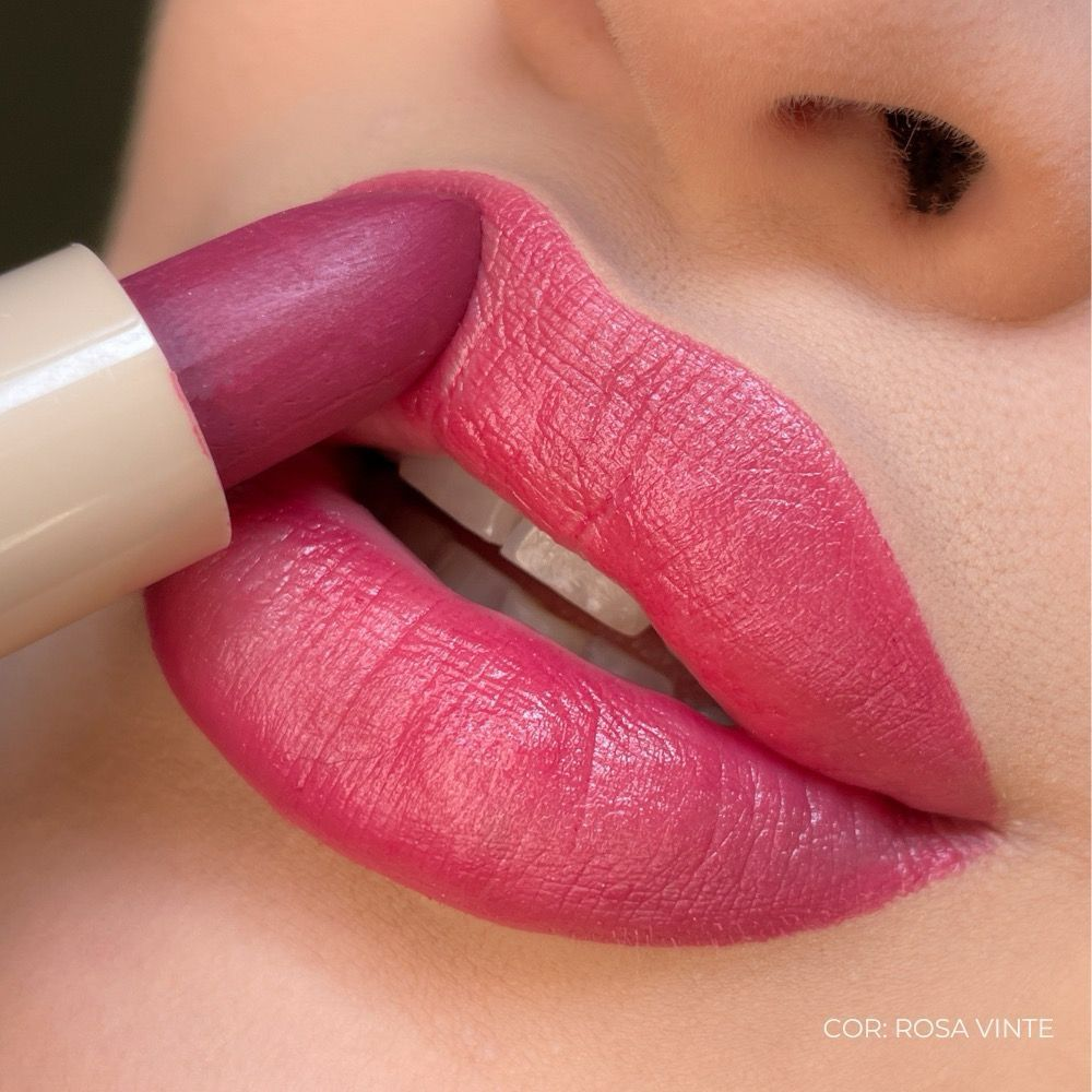 Batom Bala Bastão Dia a Dia Mahav – Cremoso e Cintilante