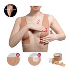 Sutiã Adesivo Fita Boob Taype levanta Seios BooB Up Invisível