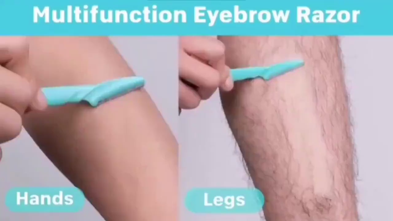 Kit com 6 Lâminas para Sobrancelhas e Rosto – Dermaplaning e Design Preciso