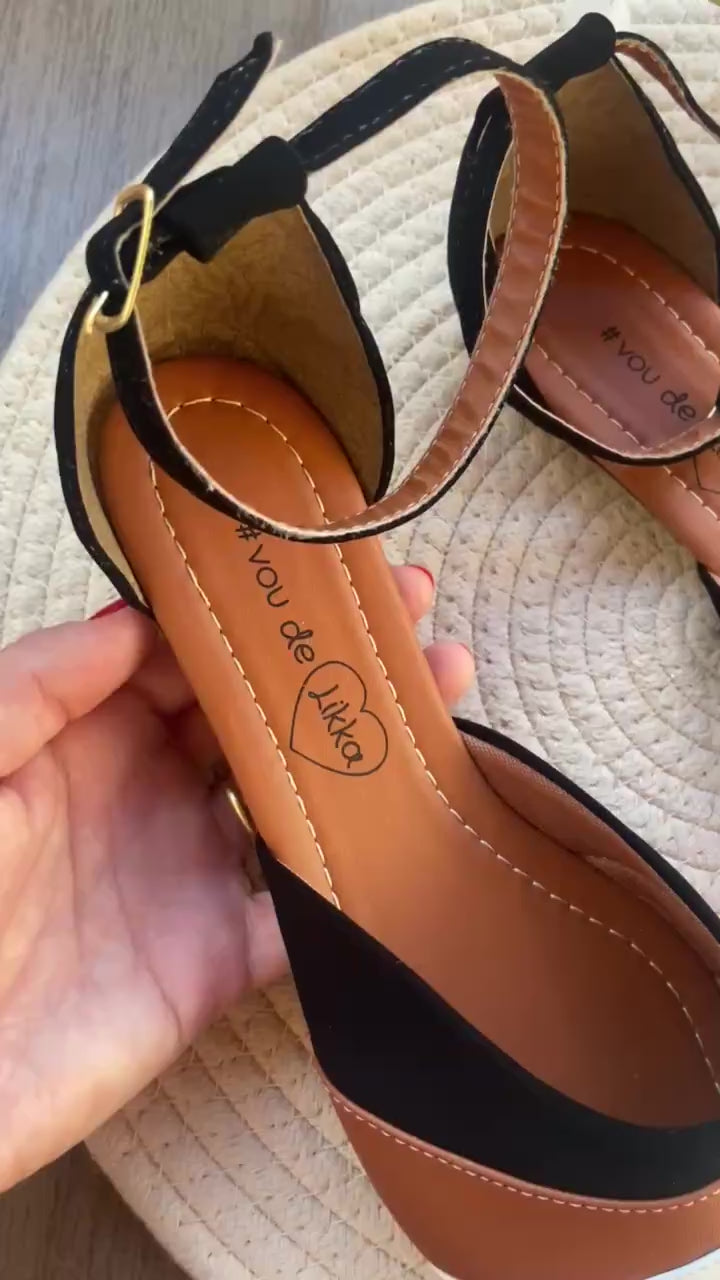 Sapatilha Salomé Aberta Feminina – Bico Fino e Design Elegante