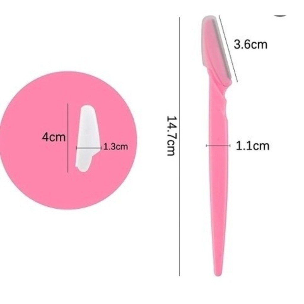 Kit 6 Lâmina Sobrancelha e Rosto Navalha Depilação Promoção