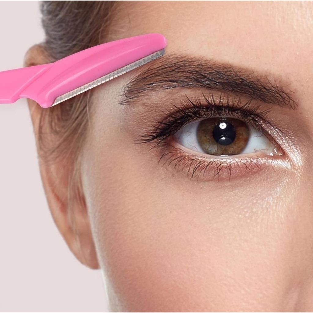 Kit 6 Lâmina Sobrancelha e Rosto Navalha Depilação Promoção